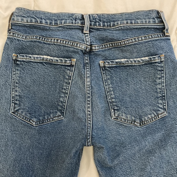 AGOLDE Toni Mid Rise Straight Jeans Dime Size 26 - Picture 8 of 13